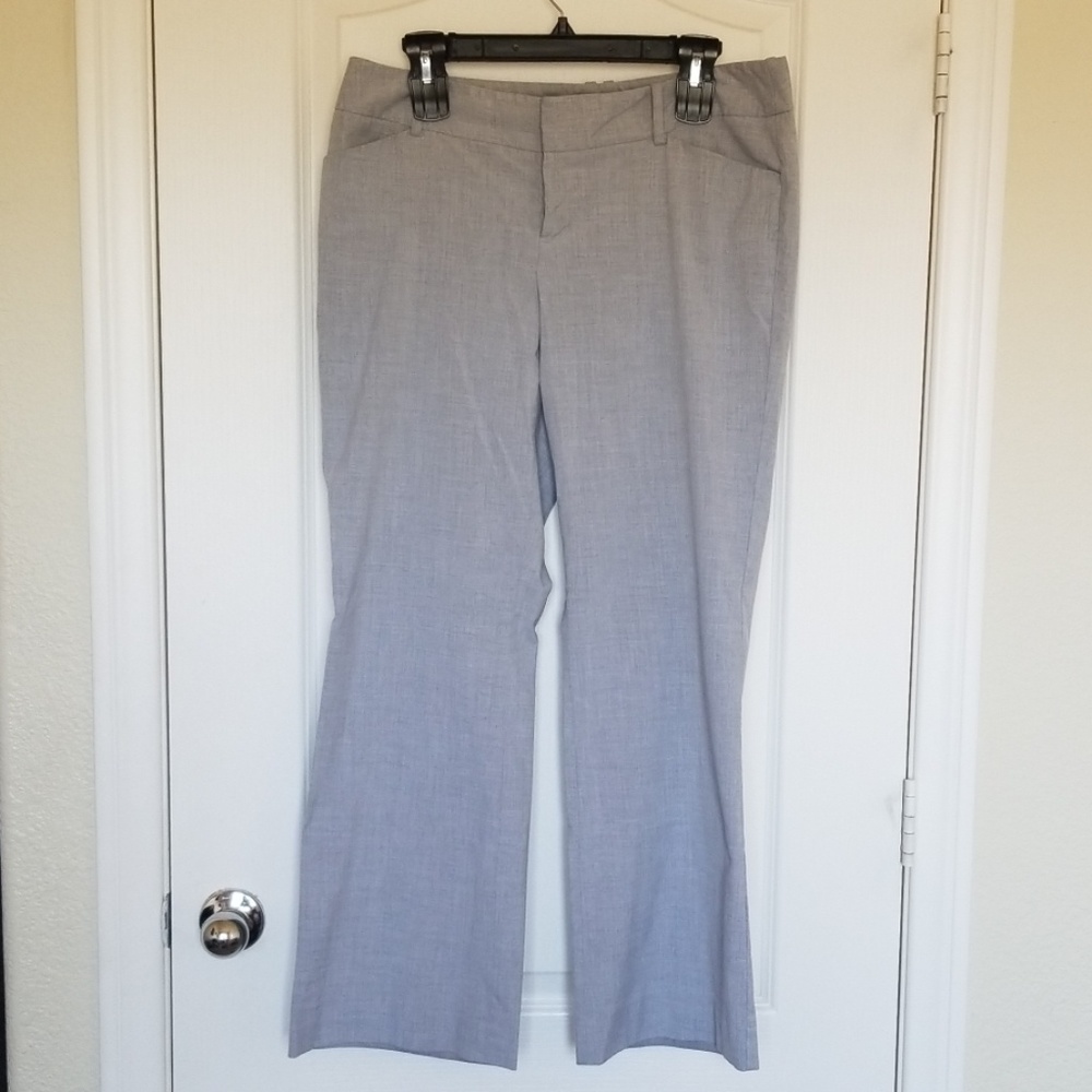 Mossimo stretch light gray dress pants size 12